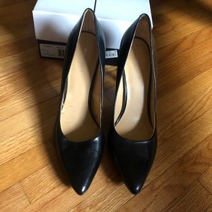 Nine West black high heels